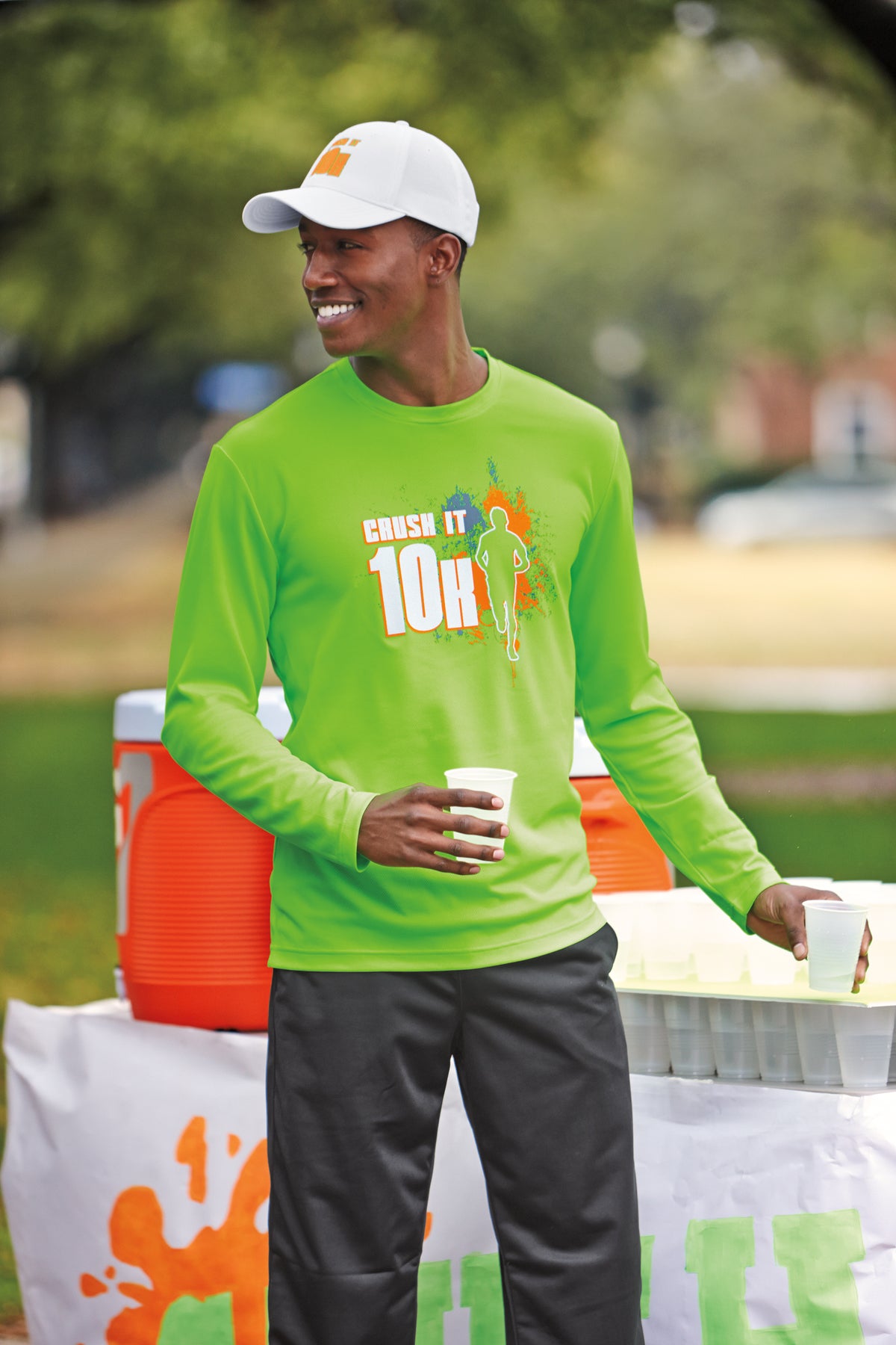 Sport-Tek ® SPF Performance Tee ST250LS