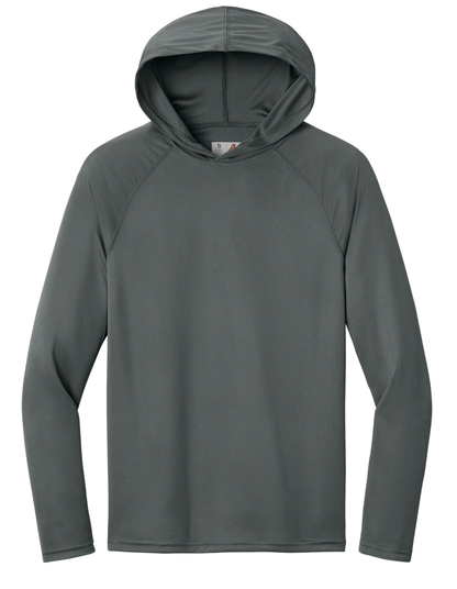A4 Cooling Performance Long Sleeve Hooded Tee A4N3409