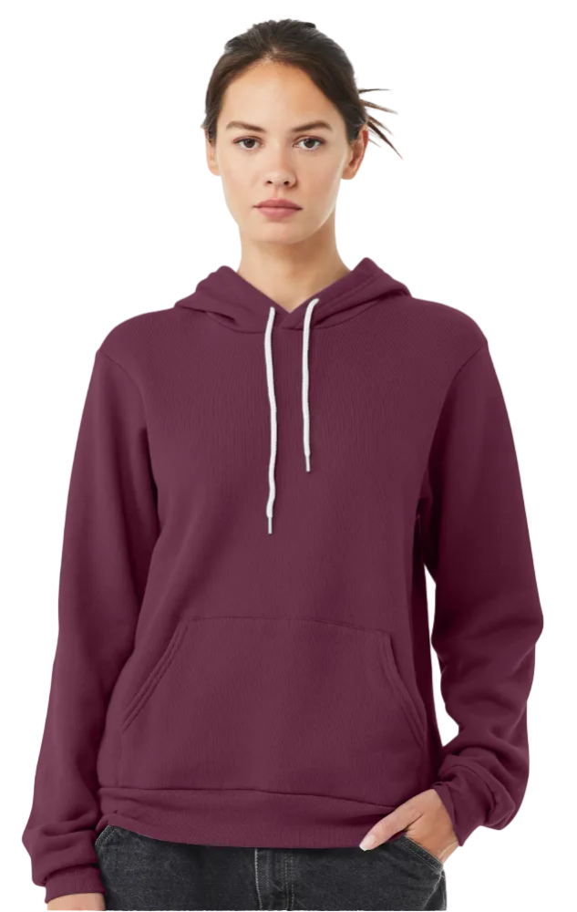 BELLA+CANVAS® Unisex Sponge Fleece Pullover Hoodie- BC3719