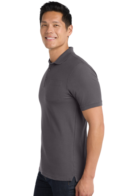 Port Authority® Core Classic Pique Pocket Polo - K100P