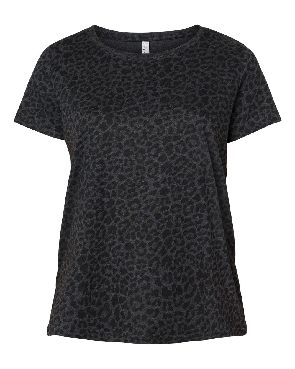 LAT - Women's Curvy Collection Fine Jersey Tee - 3816
