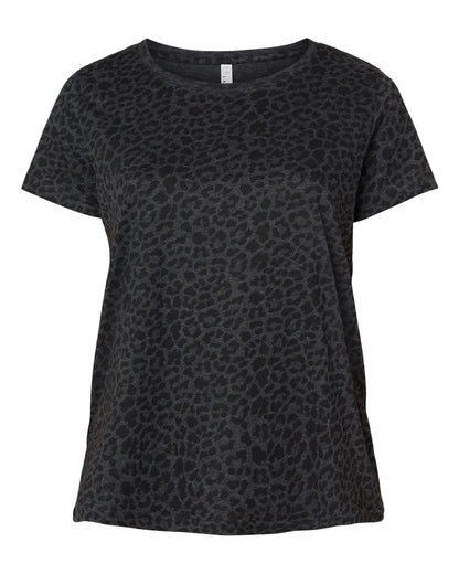 LAT - Women's Curvy Collection Fine Jersey Tee - 3816