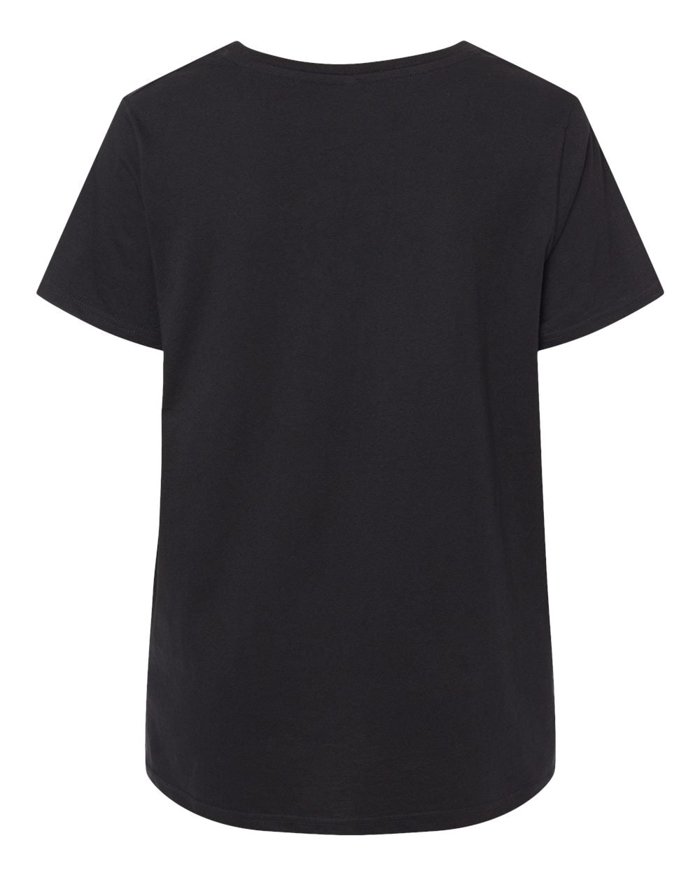 LAT - Women's Curvy Collection Fine Jersey Tee - 3816