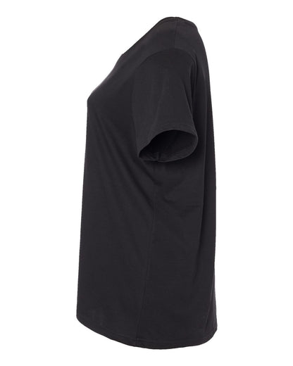 LAT - Women's Curvy Collection Fine Jersey Tee - 3816