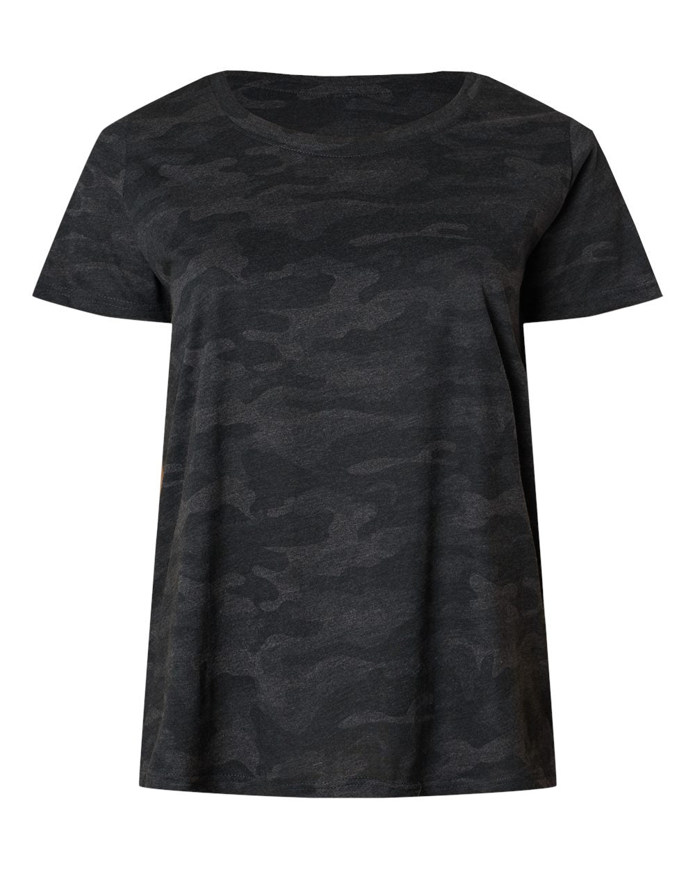 LAT - Women's Curvy Collection Fine Jersey Tee - 3816