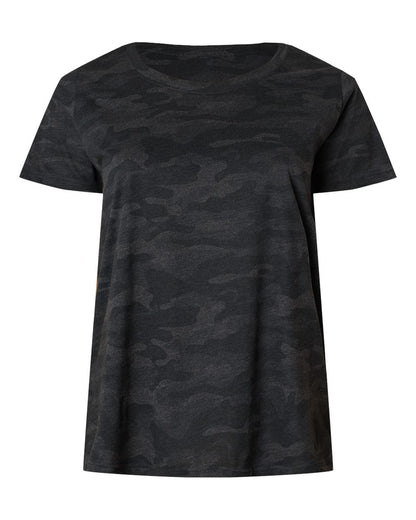 LAT - Women's Curvy Collection Fine Jersey Tee - 3816
