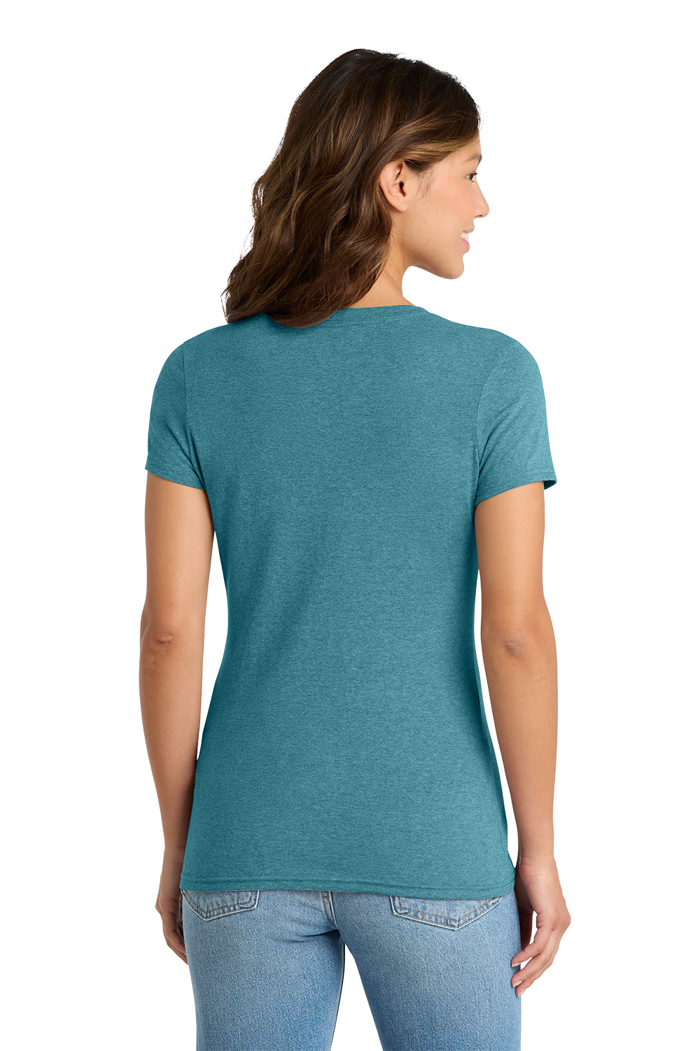 Port & Co™ Women's Tri-Blend V-Neck Tee- LPC330V