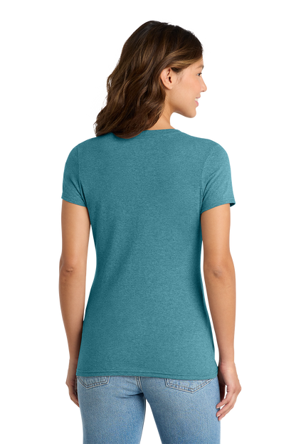 Port & Co™ Women's Tri-Blend V-Neck Tee- LPC330V