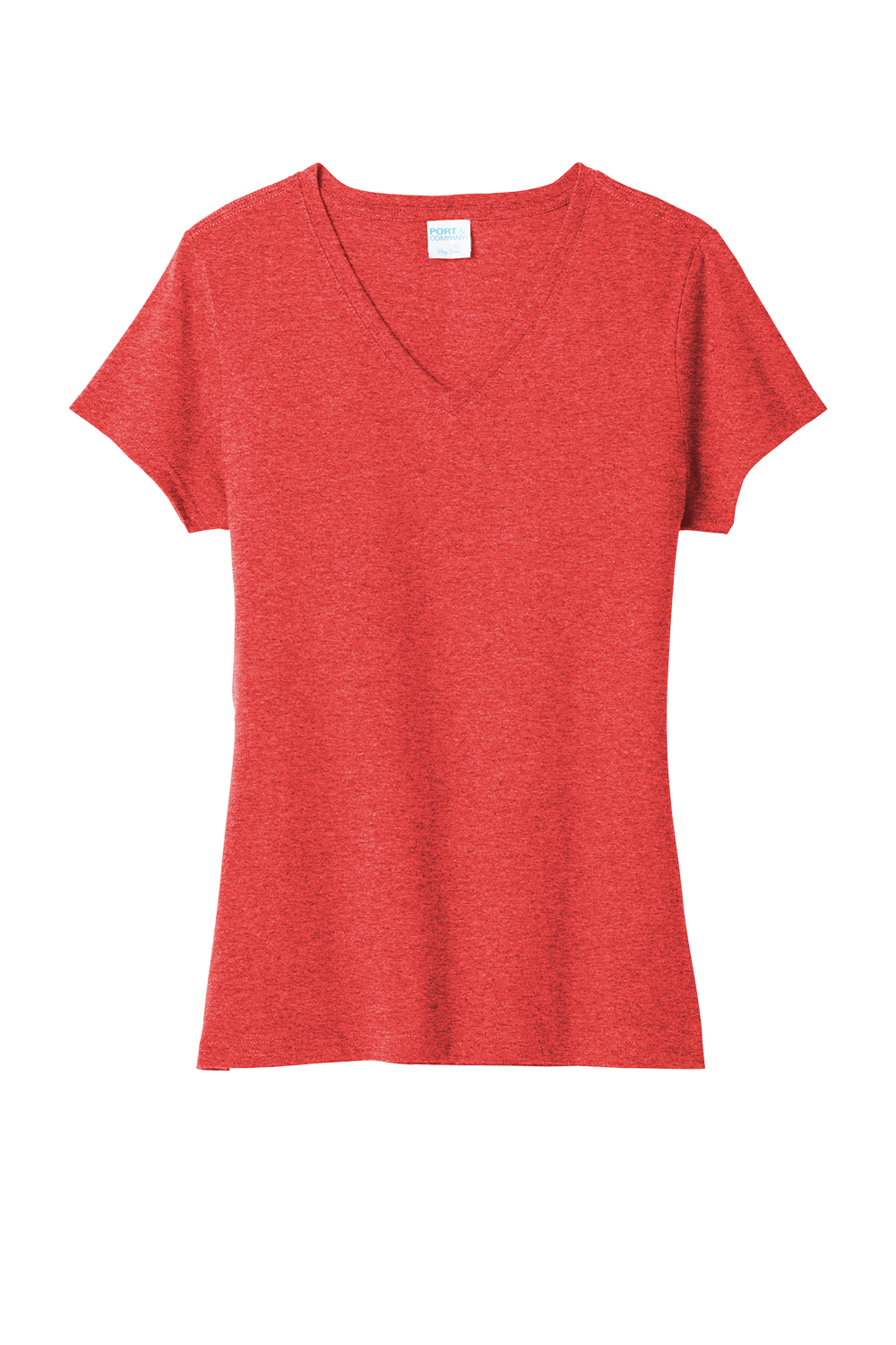 Port & Co™ Women's Tri-Blend V-Neck Tee- LPC330V