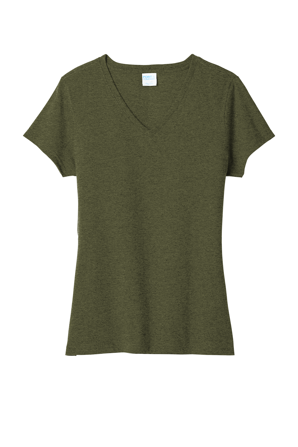 Port & Co™ Women's Tri-Blend V-Neck Tee- LPC330V