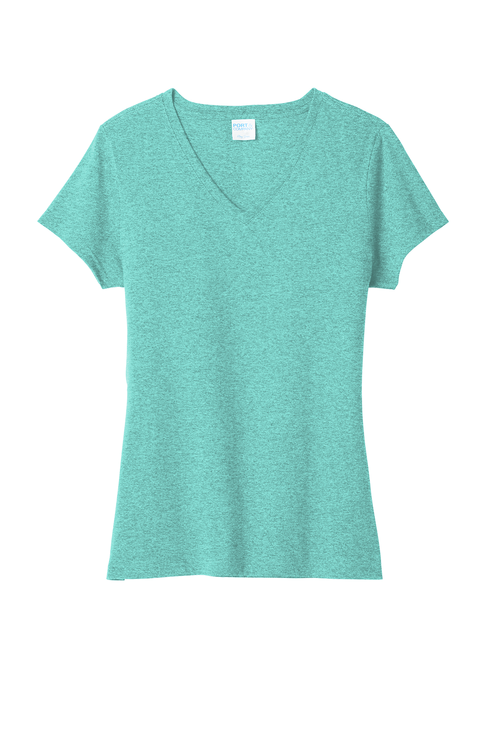 Port & Co™ Women's Tri-Blend V-Neck Tee- LPC330V