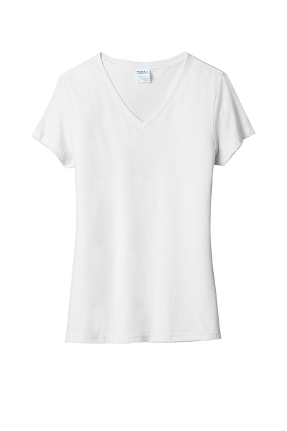 Port & Co™ Women's Tri-Blend V-Neck Tee- LPC330V