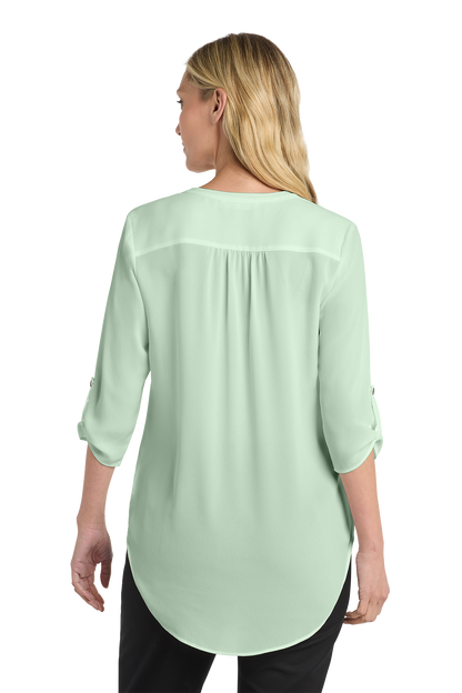 Port Authority® Women's 3/4-Sleeve Tunic Blouse - LW701