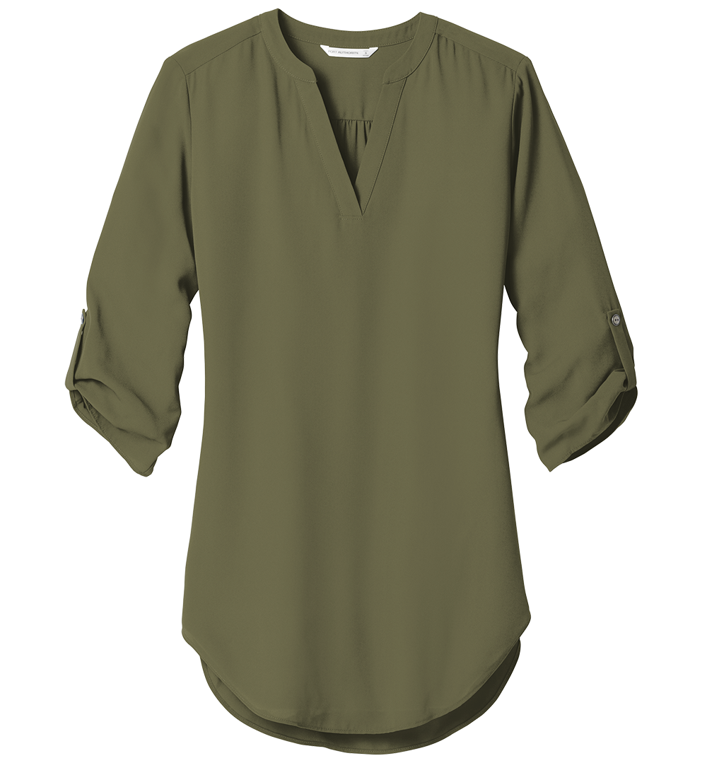 Port Authority® Women's 3/4-Sleeve Tunic Blouse - LW701