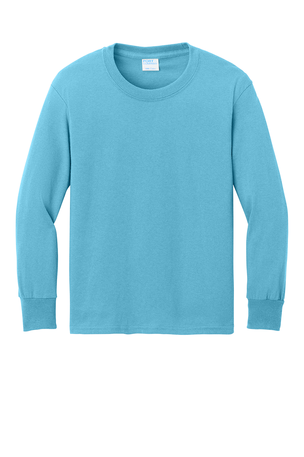Port & Co™ Youth Long Sleeve Core Cotton Tee - PC54YLS