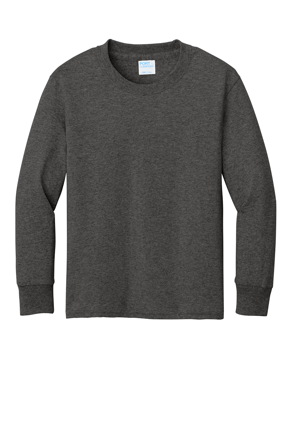 Port & Co™ Youth Long Sleeve Core Cotton Tee - PC54YLS