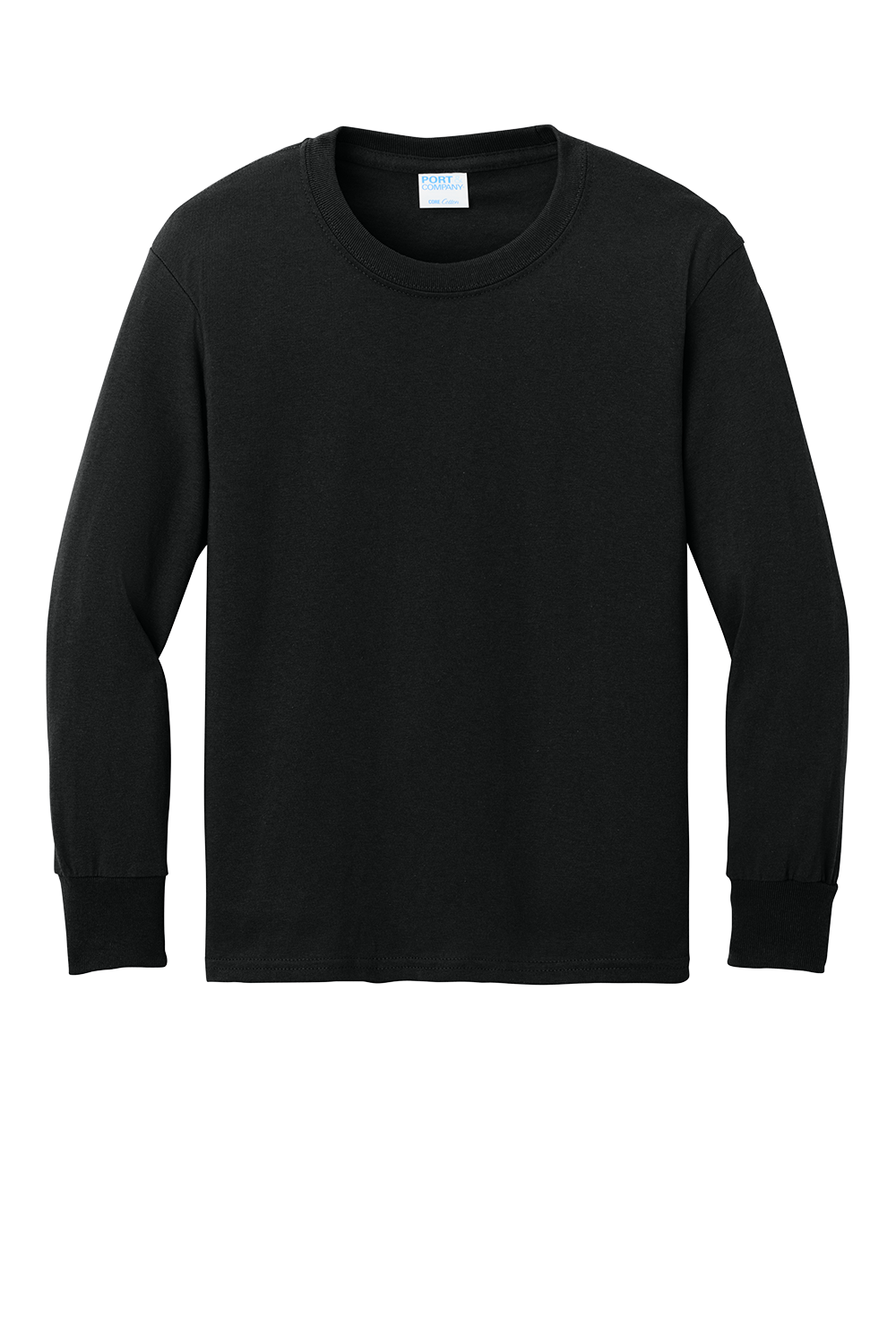 Port & Co™ Youth Long Sleeve Core Cotton Tee - PC54YLS
