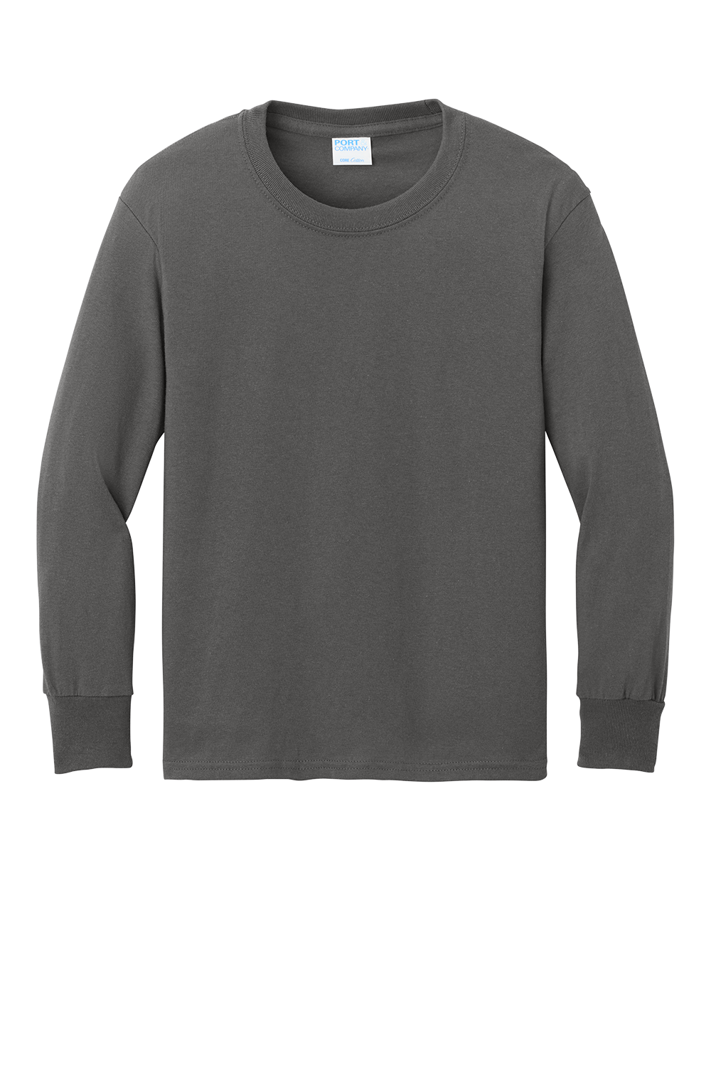 Port & Co™ Youth Long Sleeve Core Cotton Tee - PC54YLS