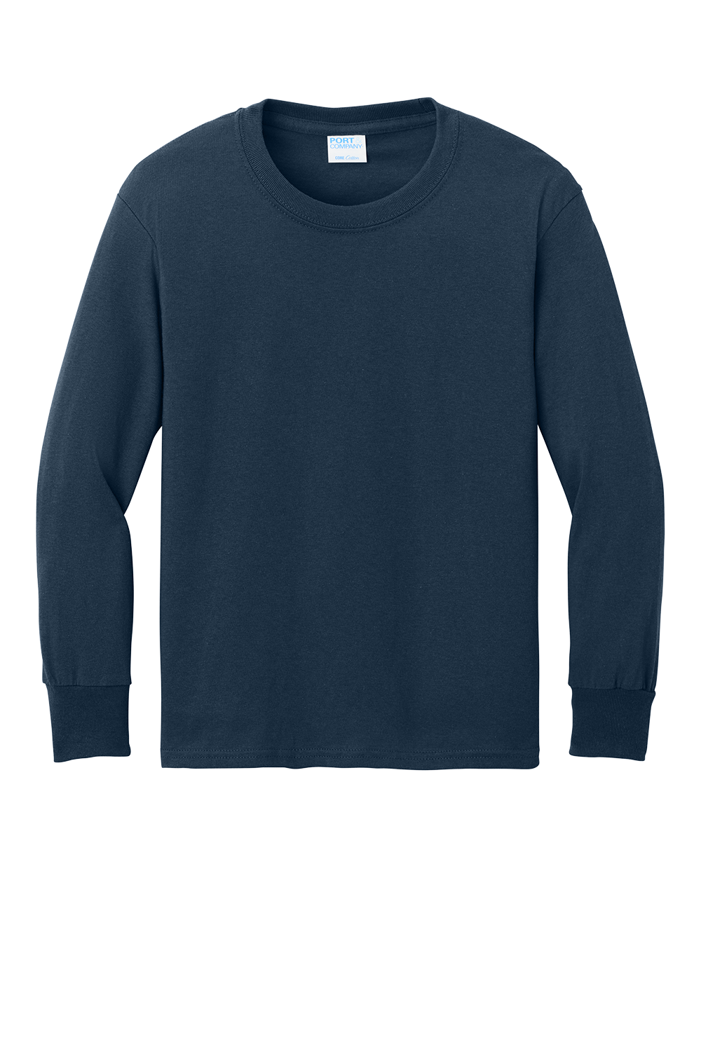 Port & Co™ Youth Long Sleeve Core Cotton Tee - PC54YLS
