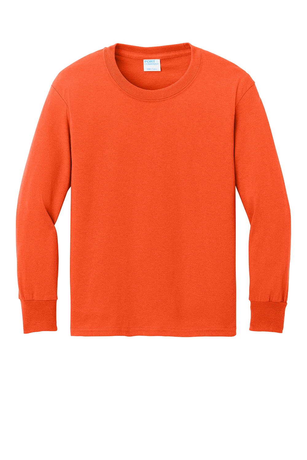 Port & Co™ Youth Long Sleeve Core Cotton Tee - PC54YLS