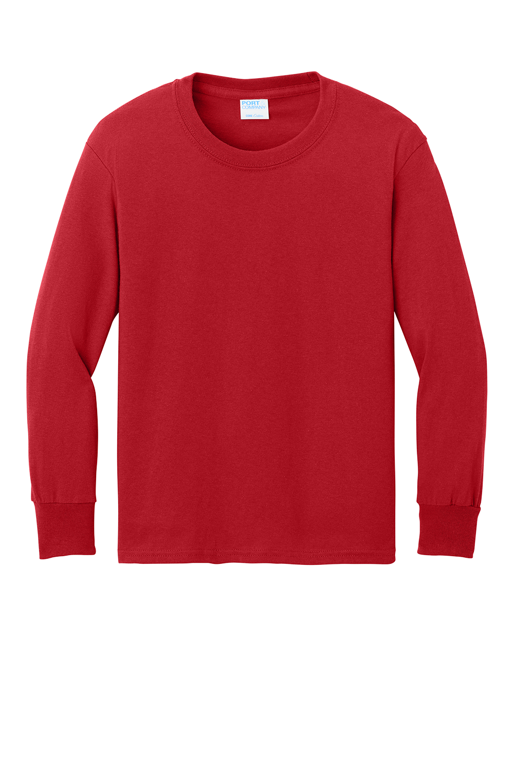 Port & Co™ Youth Long Sleeve Core Cotton Tee - PC54YLS