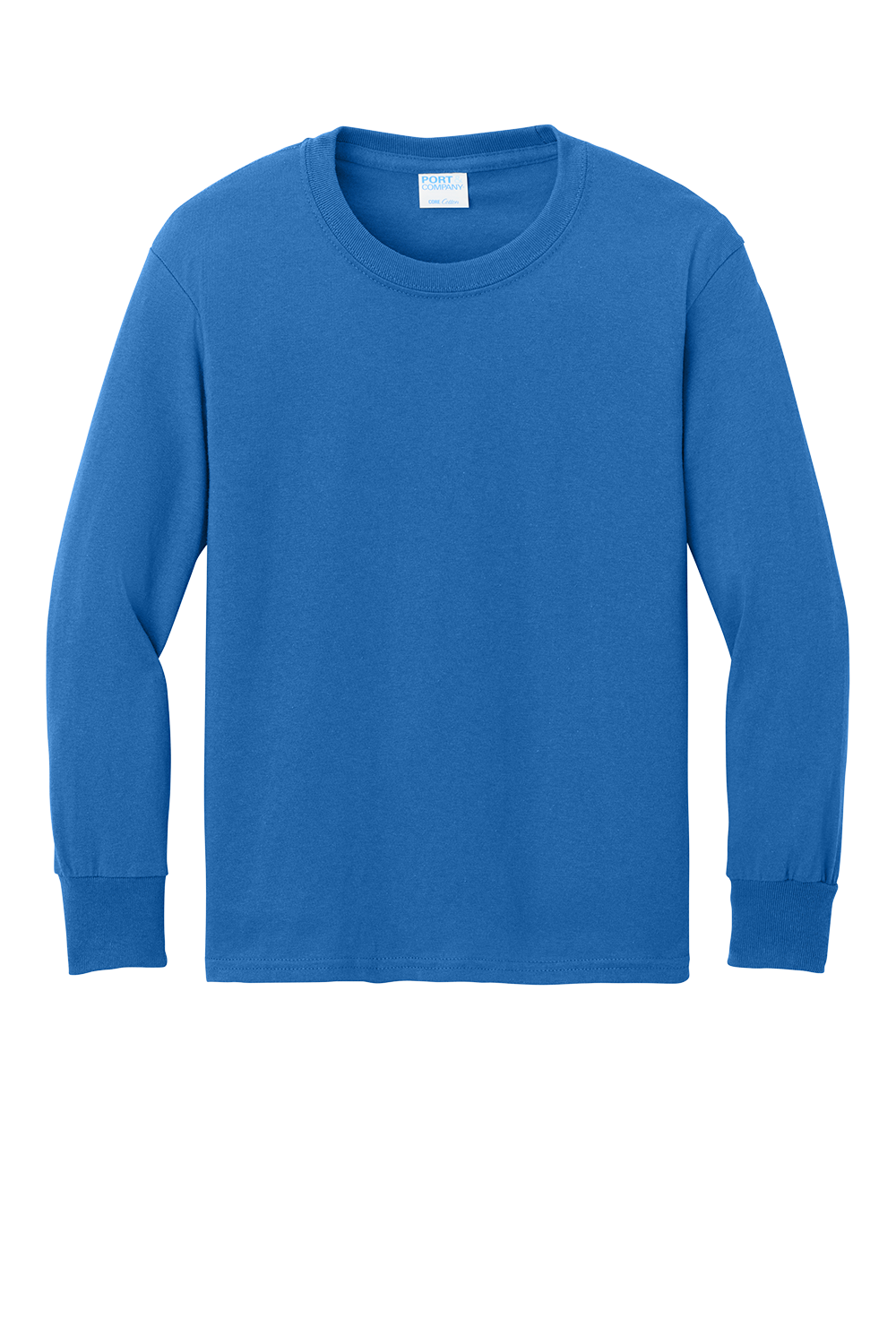 Port & Co™ Youth Long Sleeve Core Cotton Tee - PC54YLS