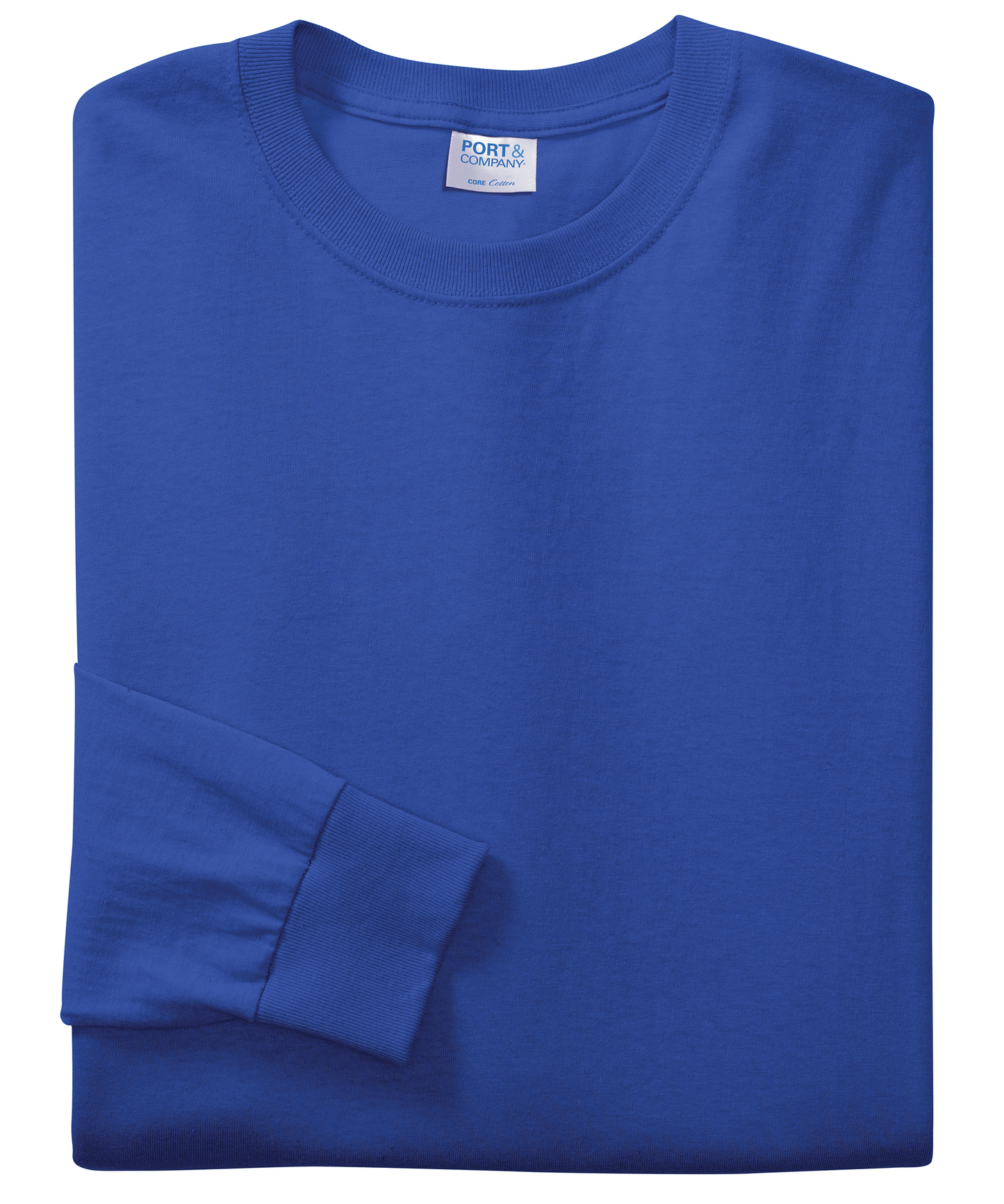 Port & Co™ Youth Long Sleeve Core Cotton Tee - PC54YLS