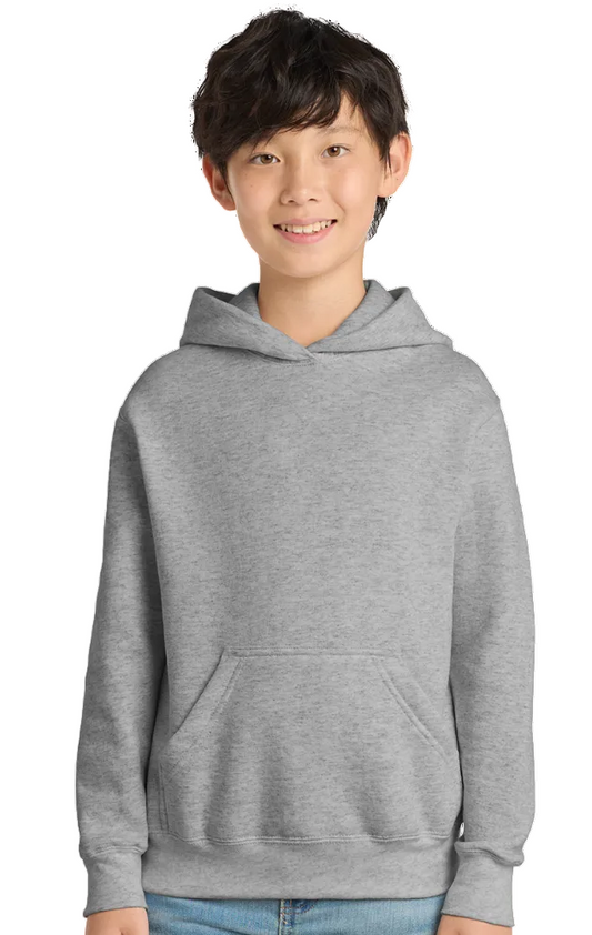 Port & Co™ Youth Easy Fleece Pullover Hooded Sweatshirt - PC68YH