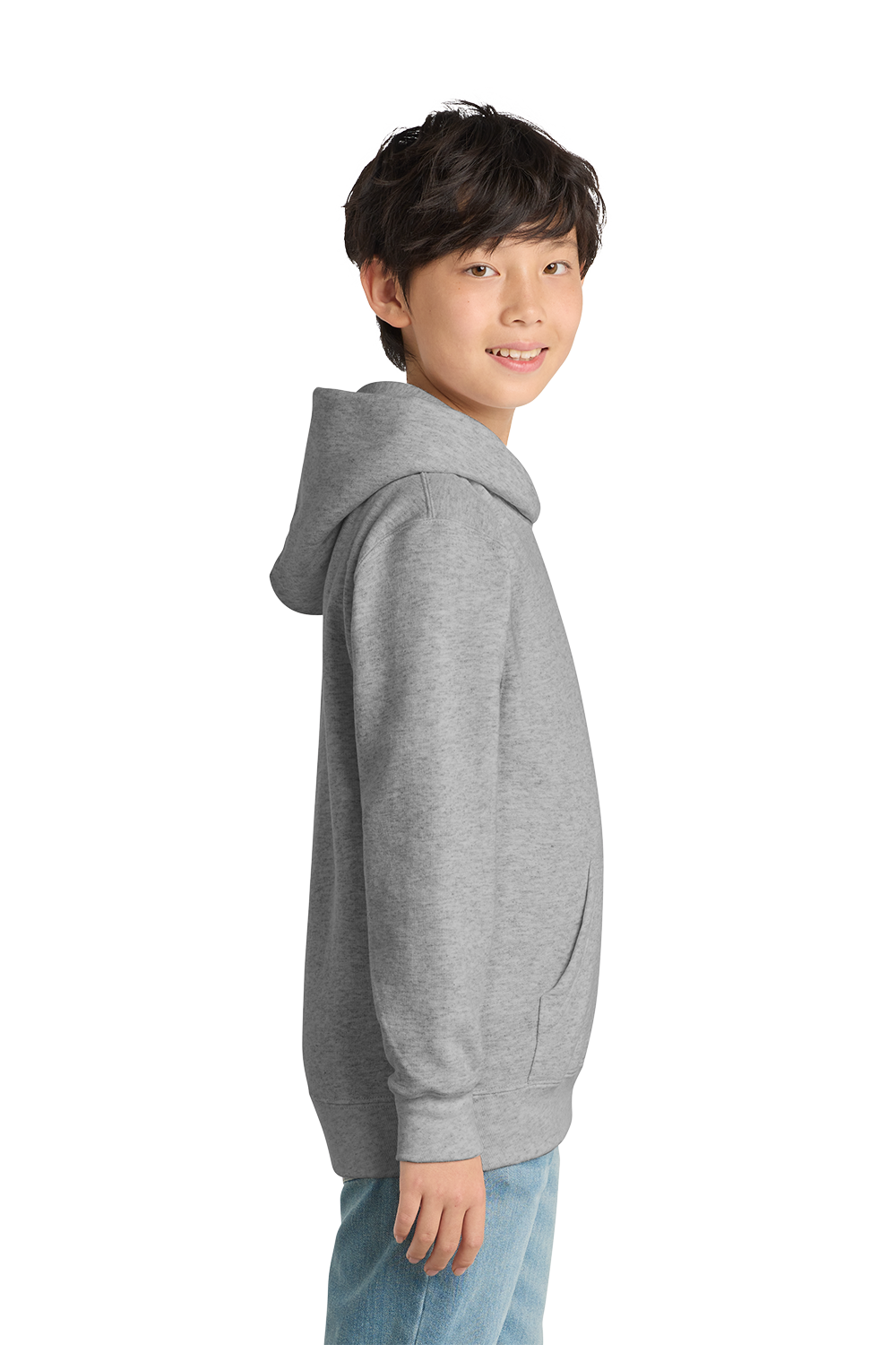 Port & Co™ Youth Easy Fleece Pullover Hooded Sweatshirt - PC68YH